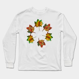 Autumn Leaves Long Sleeve T-Shirt